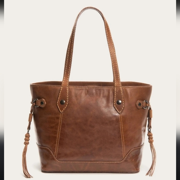 Frye Handbags - NWT Frye Melissa Carryall Cognac